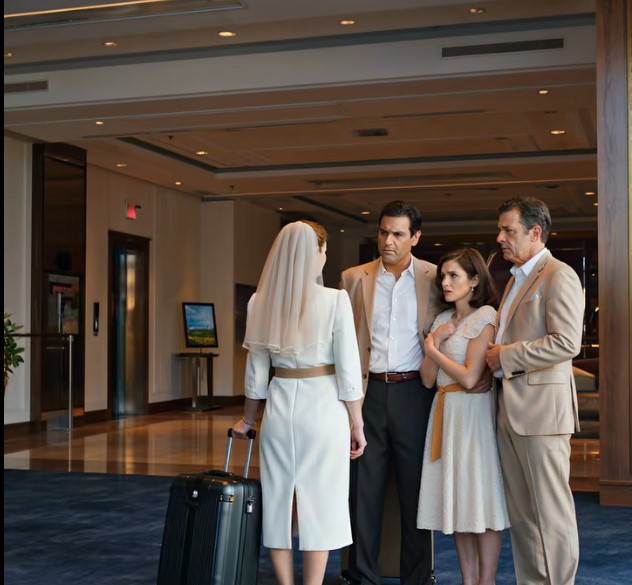 My Husband Went To Miami For Work For 40 Days. I Went To Surprise Him, And When I Arrived At The Hotel, I Found Him Embracing His Lover. I Walked Over, Said One Sentence, And HE TURNED PALE AND FOLLOWED ME