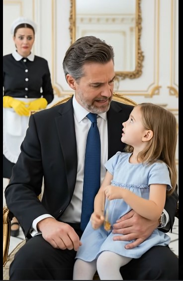 The poor cleaning lady’s baby wouldn’t stop crying… Until the millionaire held her—And what he saw…