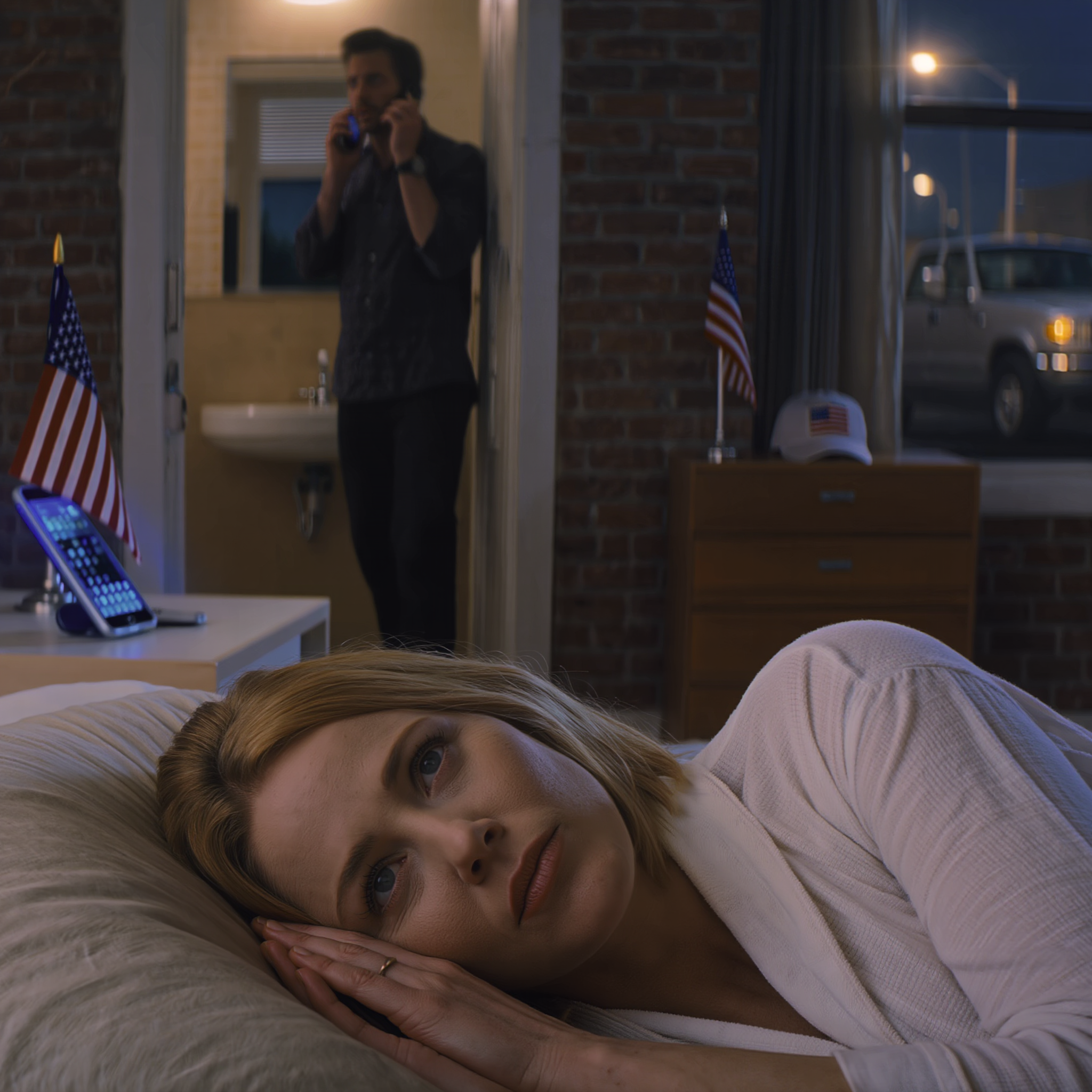 Last night, I heard my husband whisper my PIN to his mother from the bathroom: “Take it all—there’s over a hundred and twenty thousand on it.” I didn’t scream. I didn’t move. I just lay there, eyes closed, letting him think I was asleep, because I’d already made one quiet change he didn’t know about. Forty minutes later, his phone buzzed—“Son… she knew. Something’s happening…”—and then the line went dead.