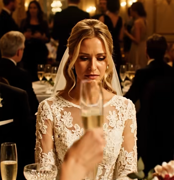 My mother-in-law slipped something into my champagne at our wedding, so I switched the glasses and stayed silent.