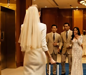 My Husband Went To Miami For Work For 40 Days. I Went To Surprise Him, And When I Arrived At The Hotel, I Found Him Embracing His Lover. I Walked Over, Said One Sentence, And HE TURNED PALE AND FOLLOWED ME