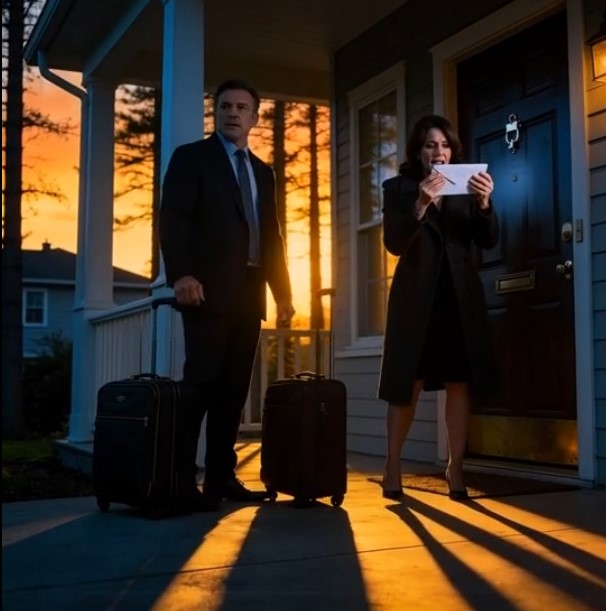 My mother called me “useless”. she told me i was “a burden”. used my name to take out loans. spent my money traveling europe. they posed under the eiffel tower while i stayed silent — and sold the house. they returned to a locked door. the note said: surprise.