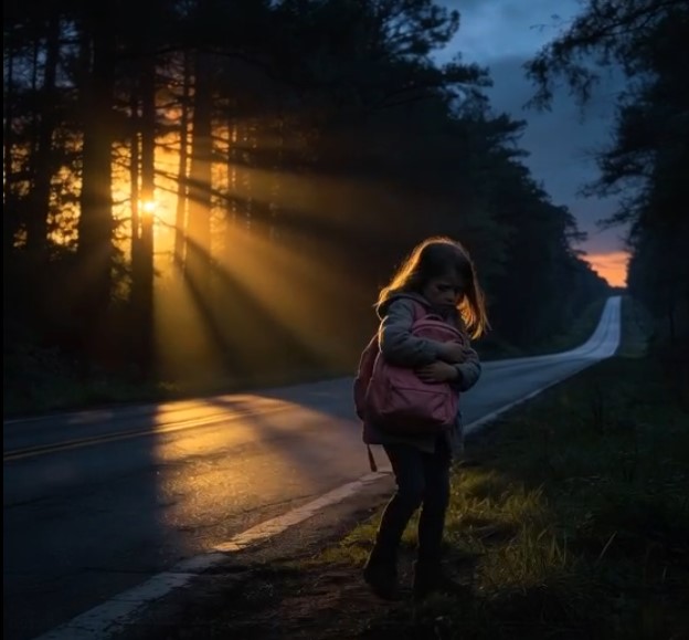 After my 8-year-old daughter got carsick, my parents left her alone on an empty road because they said she was ruining everyone’s fun. i didn’t scream. i took action. two hours later, their lives began to unravel.