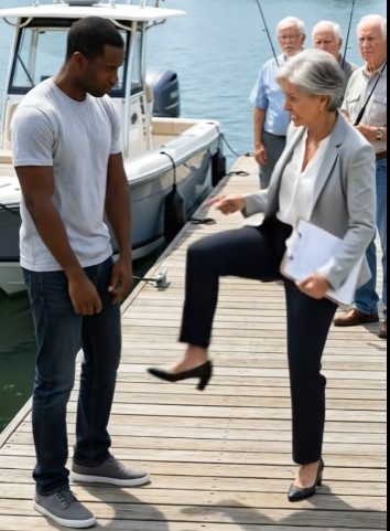 HOA Karen Ordered Black Man to Move His Boat, Unaware He Owned the Lake and Evicted Their Fishing Club