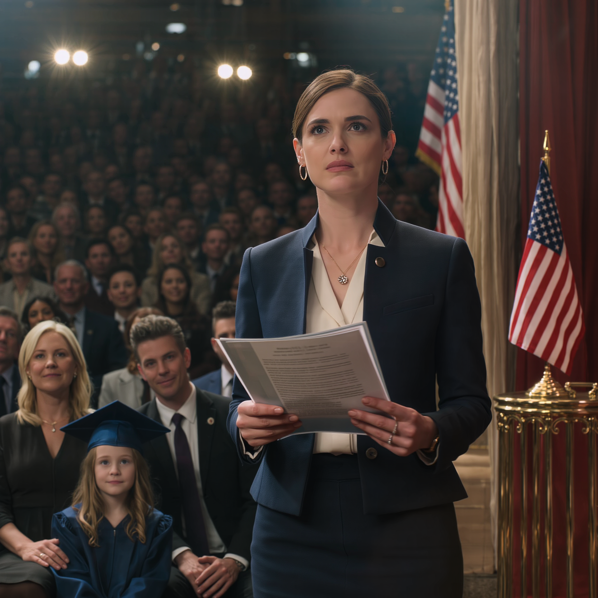 On a stormy October night, my father told me to leave the house because my sister swore I had done something unforgivable. Three hours later, the hospital called, and the woman waiting by my bedside changed my life. Thirteen years later, I walked onto my sister’s graduation stage and witnessed my parents realize that I had never truly disappeared.