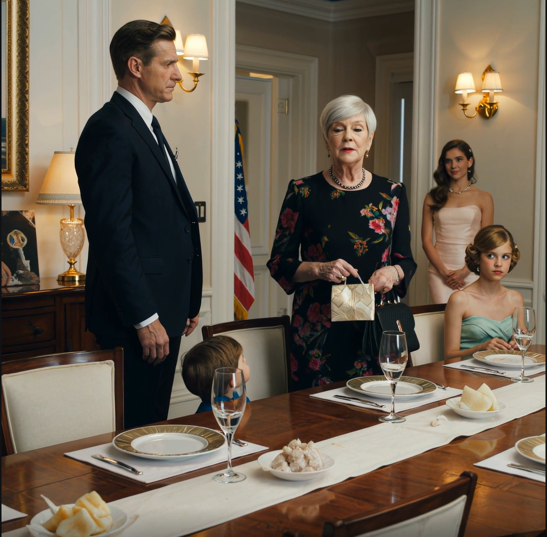 At the family dinner, my daughter-in-law waved over security and said, “Get her out—now.” She had no idea I was the one behind the company she worked for. The next day, she showed up at work like nothing had happened—until she saw the new assignment: back-of-house training in the dishroom. And on the approval line at the bottom… was my name. –