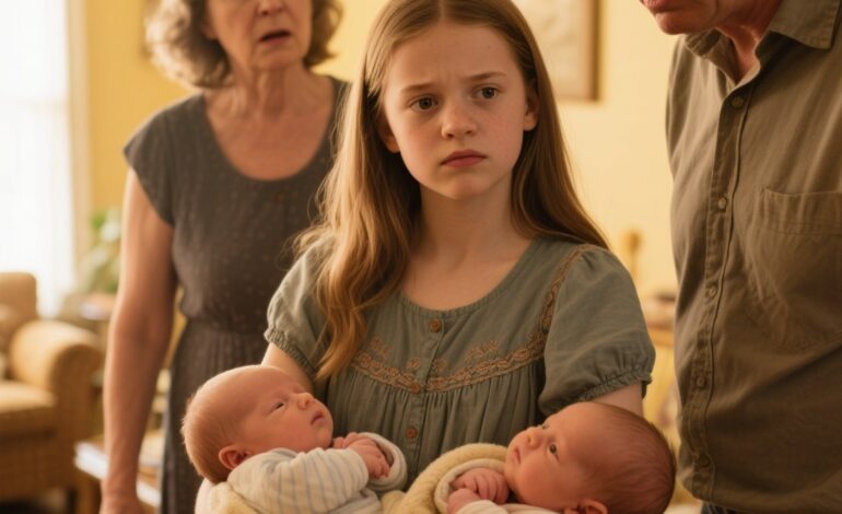 I Was Frozen in Shock When My 14-Year-Old Daughter Suddenly Brought Home Two Newborn Babies — 10 Years Later, a Call From a Stranger Made the Entire Family Break Down in Tears