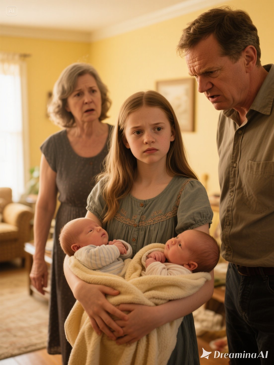 I Was Frozen in Shock When My 14-Year-Old Daughter Suddenly Brought Home Two Newborn Babies — 10 Years Later, a Call From a Stranger Made the Entire Family Break Down in Tears