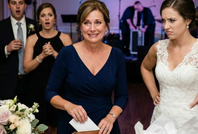 At my son’s wedding, his bride curled her lip and hissed, “Sit by the kitchen doors—your face will ruin the family photos.” My seat went to a stranger. I just smiled, walked to the gift table, and slipped my $25,000 check back into my purse. Leaning close, I whispered, “Don’t worry… I’ll stay out of your life forever.” Three hours later, the band, bar, and flowers disappeared—and so did something much bigger.