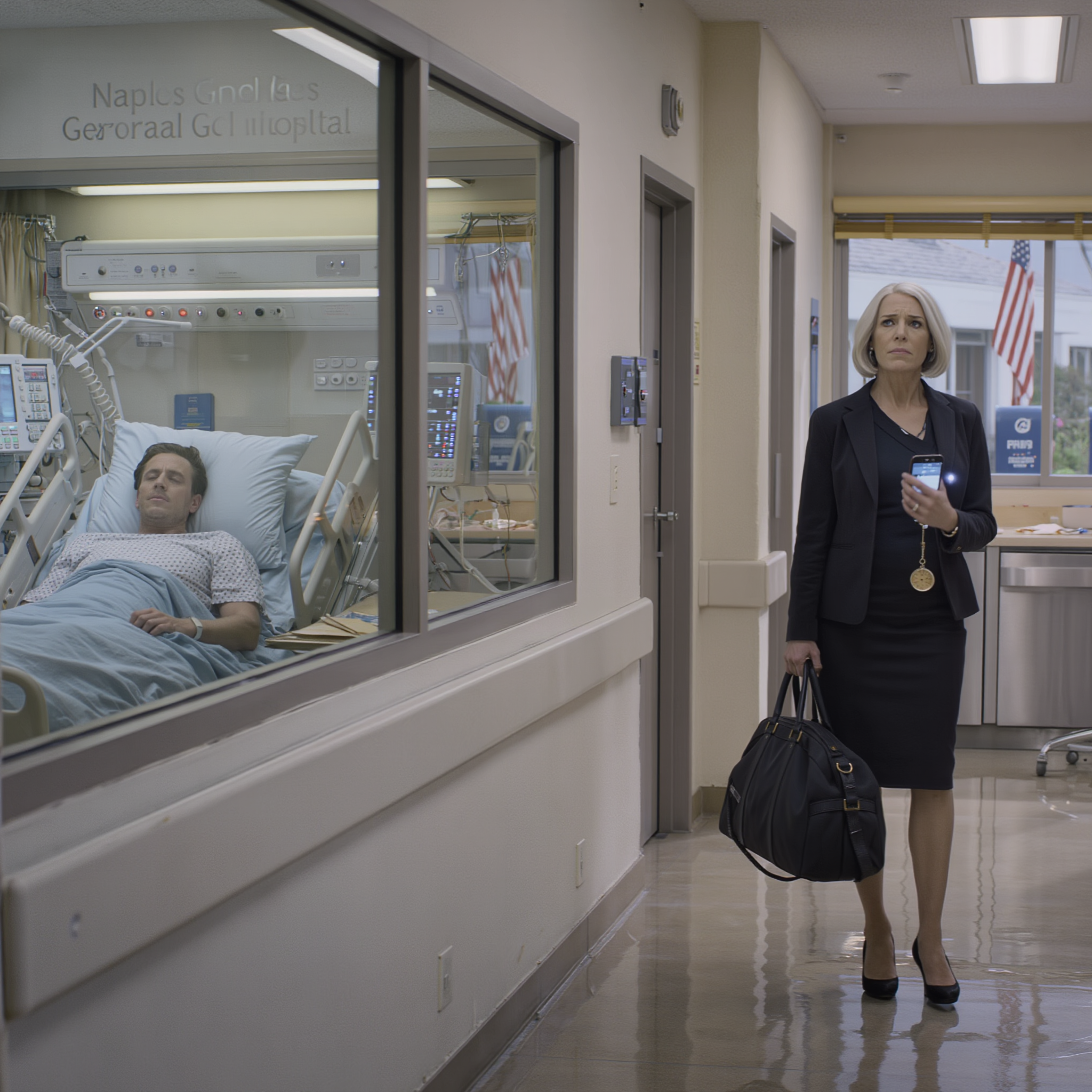 I flew to Florida without warning and found my son lying alone in the intensive care unit. And my daughter-in-law was gathering to celebrate on a yacht… I didn’t make a fuss—I contacted the bank to temporarily stop the transactions. An hour later, she called—and everything began.