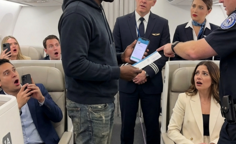 “She took his first-class seat—then froze when he quietly said, ‘I own this airline.’”