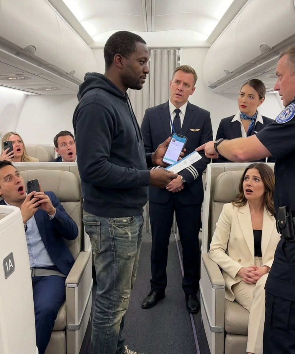 “She took his first-class seat—then froze when he quietly said, ‘I own this airline.’”