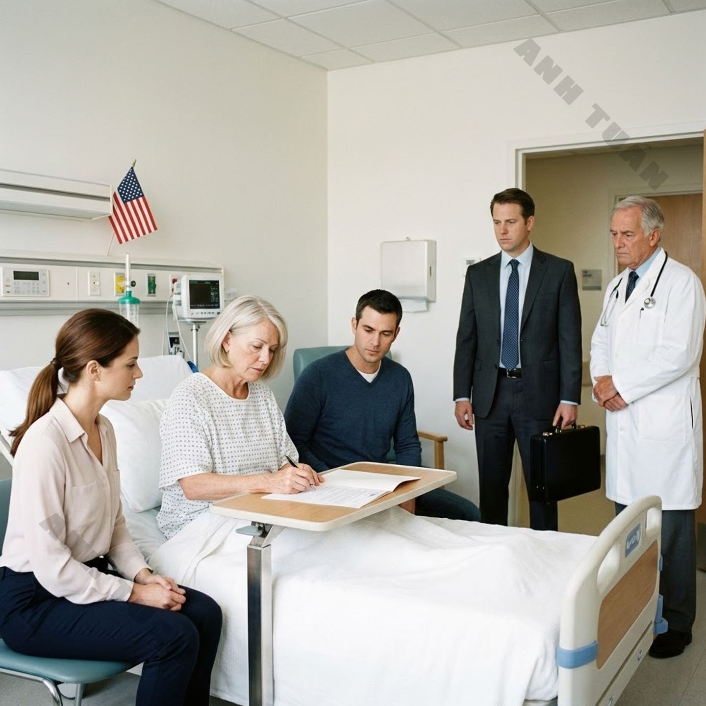 Right after my diagnosis, my son and daughter-in-law wanted me to sign the house over to them and rearrange all my savings, leaving only the medical costs behind as some kind of “favor.” The doctor begged me to fight back, but I just said, “Fine. Do it your way.” I signed every document right there at the hospital. They smiled like they’d won… until the lawyer walked in and froze when he saw what I’d already put in place.