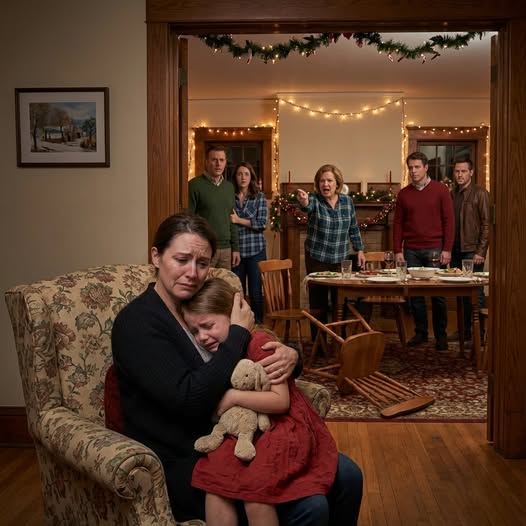 At a family dinner, my sister introduced her boyfriend—and for some reason, he couldn’t stop staring at me. He asked what I did for a living. I answered. That’s when my mother slam;med a wrench into my face for “talking back.” They burst out laughing. “At least you’re pretty now,” my sister sneered. “One hit wasn’t enough,” she added. Mom tossed her the wrench. “Your turn.” I tried to block them. My father grabbed my arm. Everything went black. They kept smiling beside her boyfriend—like I was the punchline. Then their smiles drained of color…