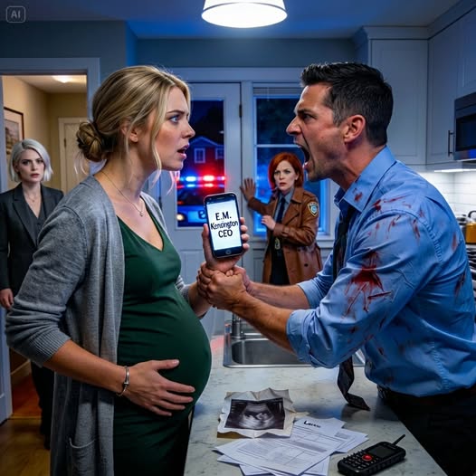 “He Humiliated His Pregnant Wife at His Promotion Party—Not Knowing She Was the Secret Billionaire CEO Who Owned His Company… and Had His Crime Recorded”