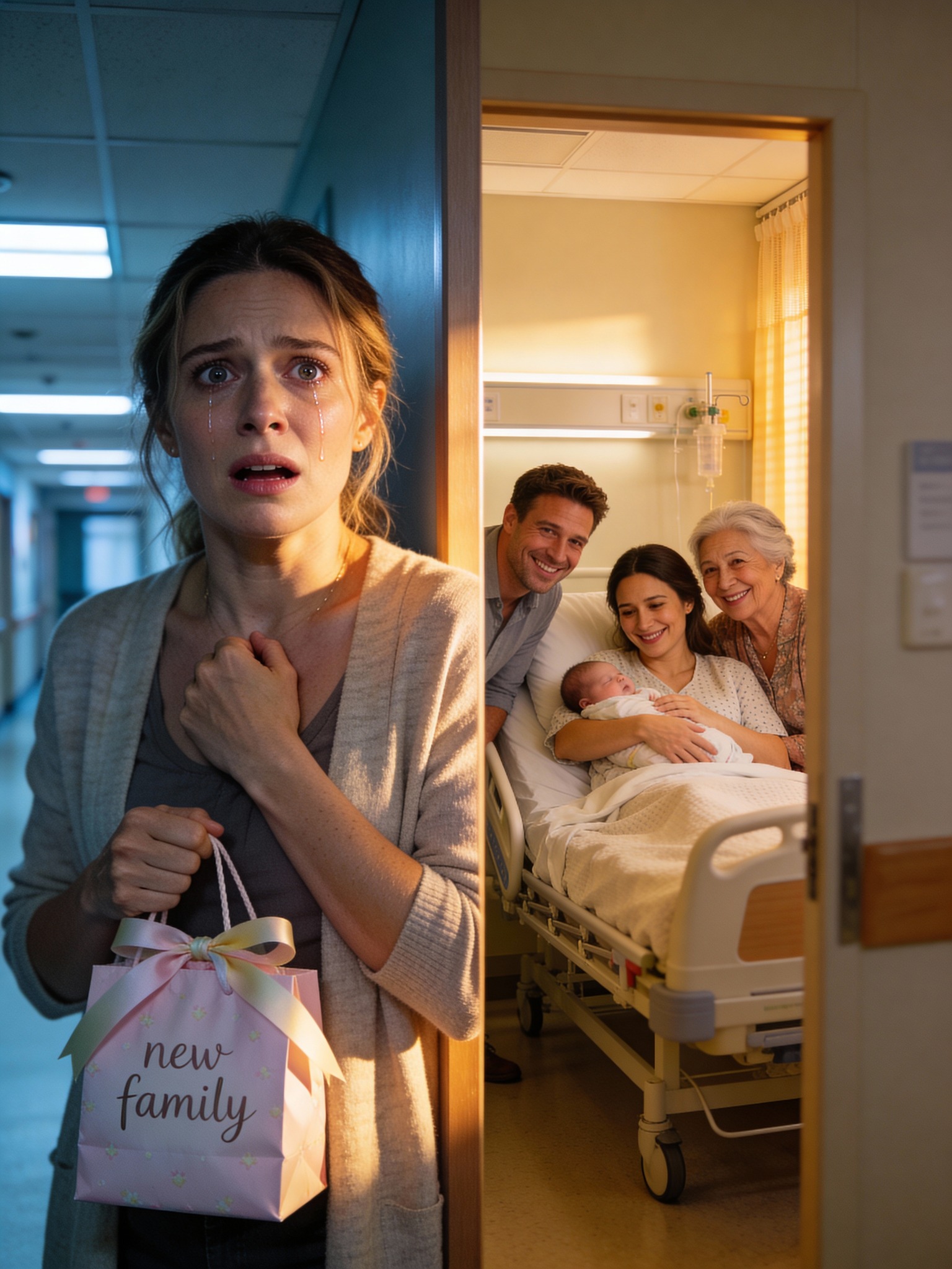 My Sister Gave Birth, So I Went To The Hospital. But As I Walked Down The Hallway, I Heard My Husband’s Voice. “She Has No Clue. At Least She’s A Good Cash Cow.” Then, My Mother Spoke. “You Two Deserve Happiness. She’s Just A Useless Failure.” My Sister Laughed. “Thanks! I’ll Make Sure We’re Happy!” I Said Nothing And Turned Around. But What Happened Next Shocked Them All.