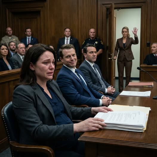 At my divorce hearing, my billionaire husband leaned back and smirked, loud enough for the whole courtroom to hear. “No lawyer? Typical. She can’t even afford representation.” My stomach tightened around my unborn baby as the judge asked, “Ma’am, are you ready to proceed?” I whispered, “I have no one…”—until the doors swung open. A woman’s voice cut through the silence: “Objection. You do have someone.” And my husband’s face went dead.