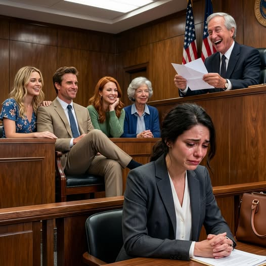 During the divorce hearing, my husband sat with his legs crossed, smug: “You will never touch my money again.” His mistress chimed in, “That’s right, honey.” His mother smirked, “She doesn’t deserve a single penny.”