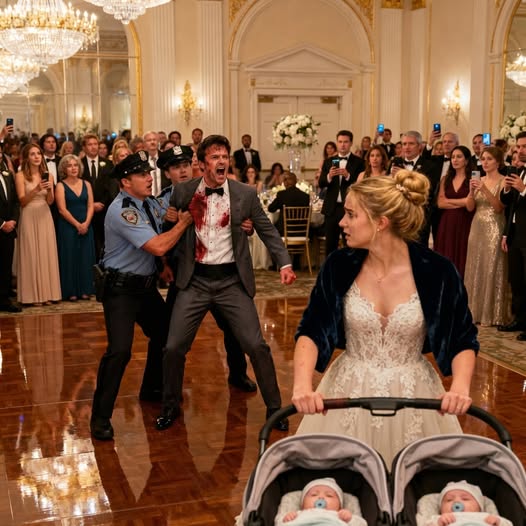 I never told my husband I was the silent billionaire who owned the company he was celebrating. To him, I was just his “unattractive, exhausted” wife who’d “ruined her body” after giving birth to twins. At his promotion gala, I stood holding the babies when he shoved me toward the exit. “You’re bloated. You ruin the image. Go hide,” he sneered. I didn’t cry or argue. I left the party—and his life. Hours later, my phone lit up: “The bank froze my cards. Why can’t I get into the house?”