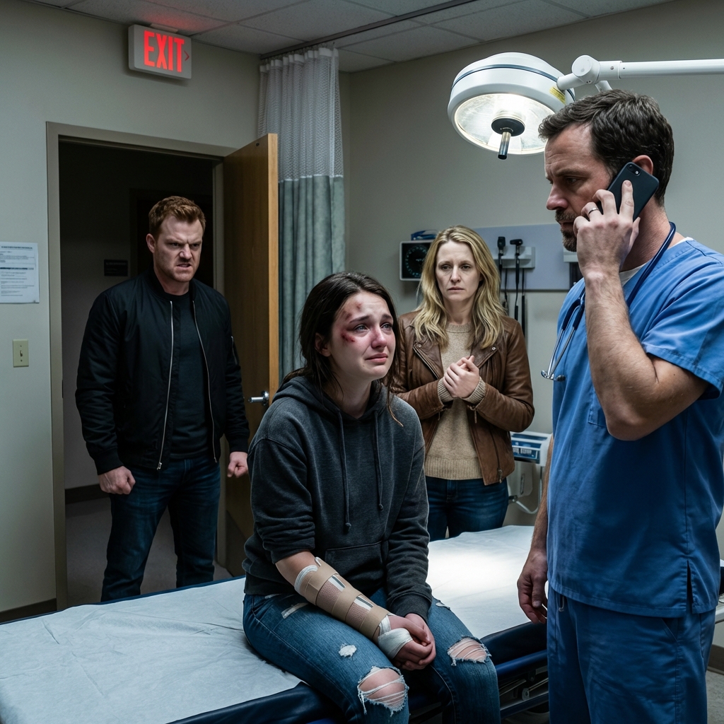 My stepfather beat me every day as a form of entertainment. One day, he broke my arm, and when we took me to the hospital, my mother said, “It was because she accidentally fell down the stairs.” As soon as the doctor saw me, he picked up the phone and called 911. – life magazine