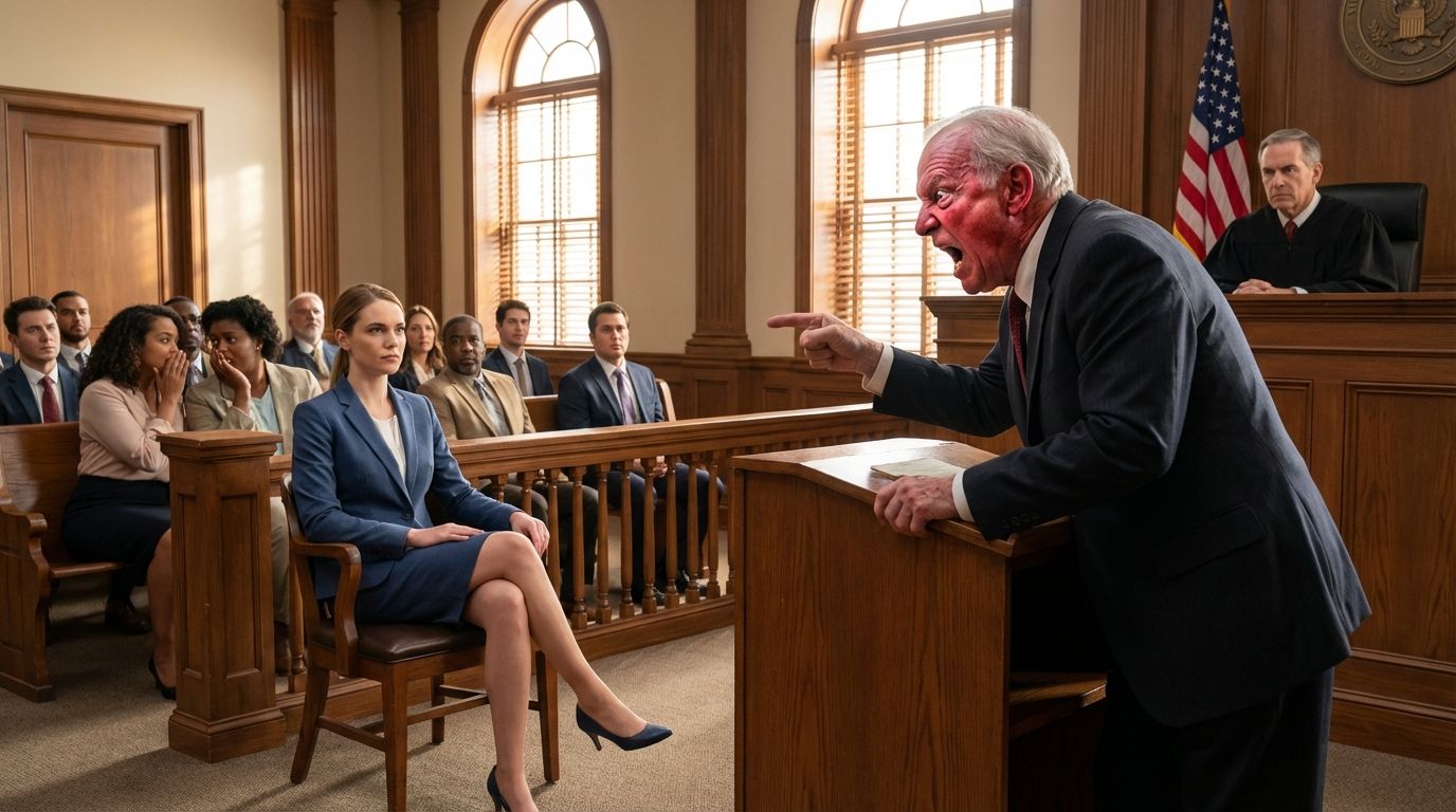 In the courtroom, my father shouted, “She’s an embarrassment. She’s mentally unstable.” He begged the judge to put my life under his control. I stayed silent—until the judge leaned forward and asked him one question.