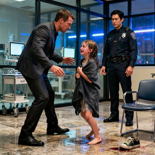 My Daughter Called Sobbing: “Dad…. I’m At The Hospital. Uncle Derek Pushed Me Off The Dock… But He’s Telling Them I Slipped. The Police Believe Him! When I Arrived, … “My daughter called sobbing, her voice barely louder than a breath,