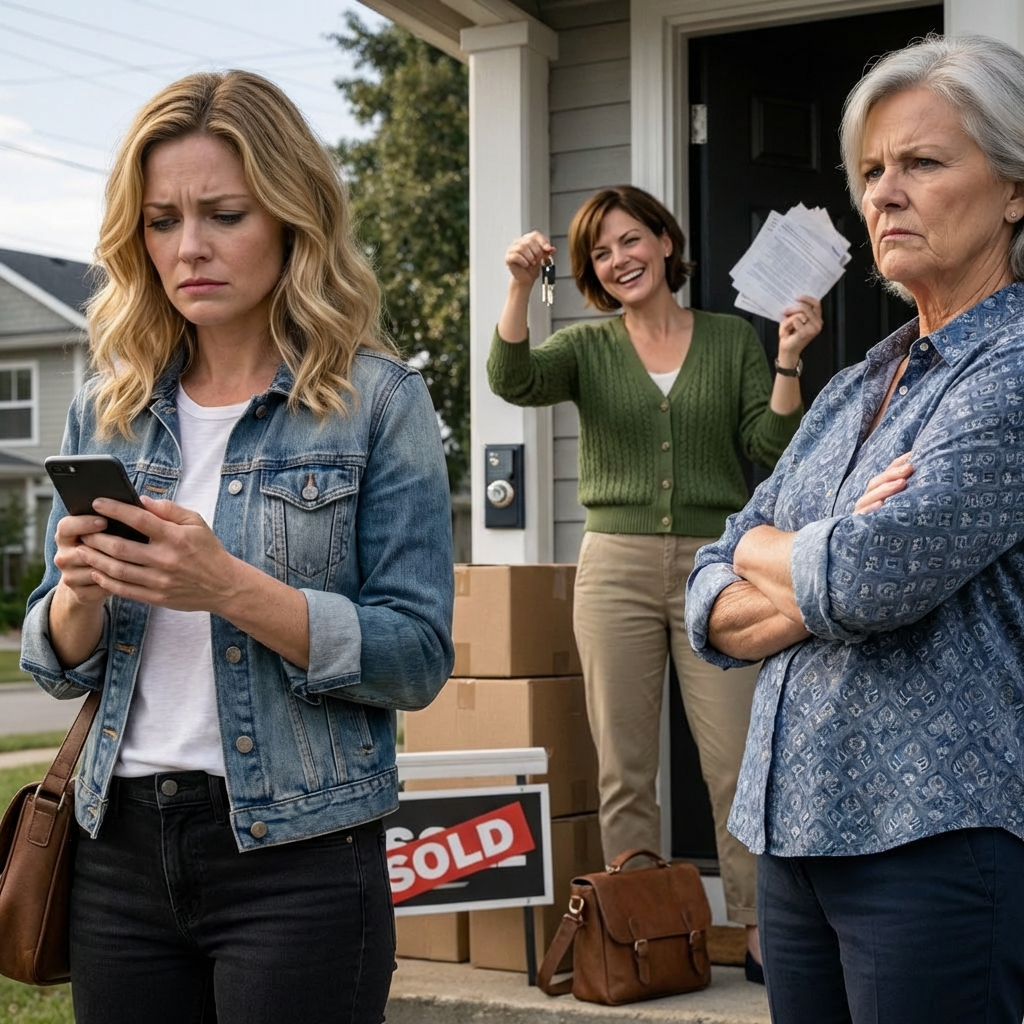 My mother changed the locks on the house I’d just bought and said coldly, “Leave. This is your sister’s home now.”