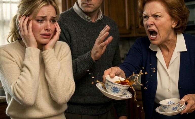 My husband slapped me in front of his mother. Not during a screaming match. Not in private…