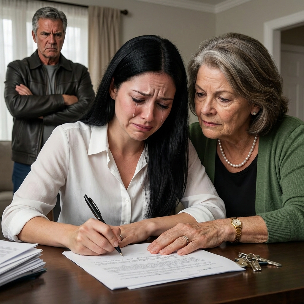 I finally bought our dream home, and on day one my husband said: “my mom, my sister, and the kids are moving in, you don’t get a say!” he drove off to get them. And that evening, they froze at what they saw inside…