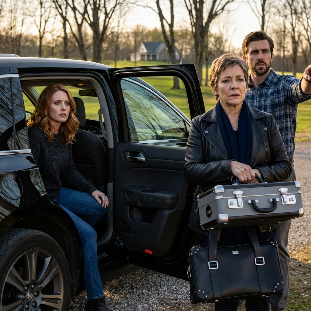 After my husband’s funeral, my son drove me to a remote road and said, “This is where you get off. The house and the business are mine now.” I stood in the dust, clutching my bag, as he drove away without looking back. No phone. No money. And that’s when I realized—I wasn’t alone. I was free… But he had no idea what I’d done before his father died…