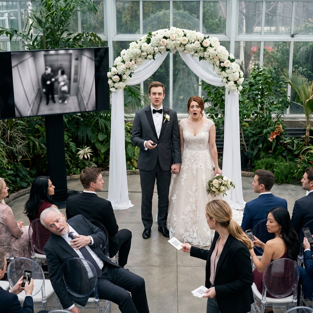 My Fiancée Slept With My Father Before Our Wedding; I Turned the Ceremony Into Payback. The night before my wedding, my dad left his phone unlocked—and one message from my fiancée made my blood run cold. I didn’t confront them. I didn’t cancel anything. I smiled, finished the seating chart, and spent the next three hours building a ‘surprise’ for 150 guests.