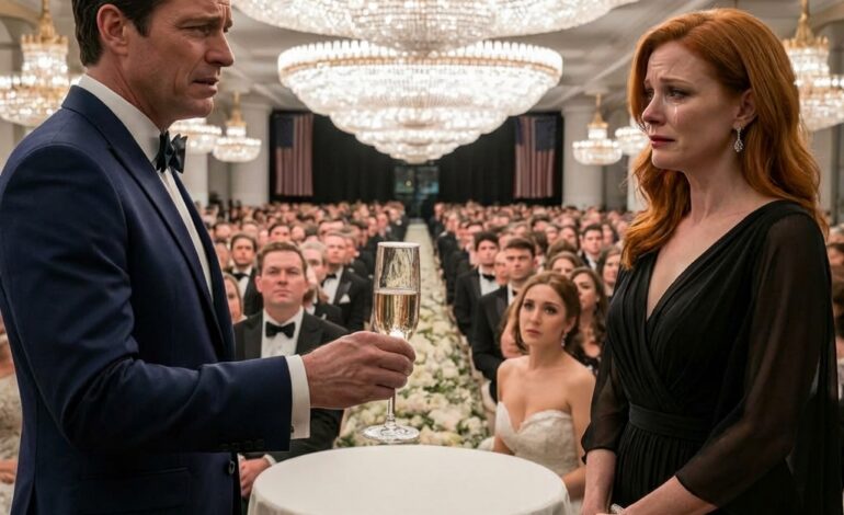 I Raised My Daughter Alone, and at Her Wedding Her Wealthy Father-in-Law Tried to Humiliate Me in Front of 300 Guests — Until I Calmly Stood Up and Asked, “Do You Even Know Who I Am?” and Watched the Ballroom Go Silent Under the Crystal Chandelier Lights
