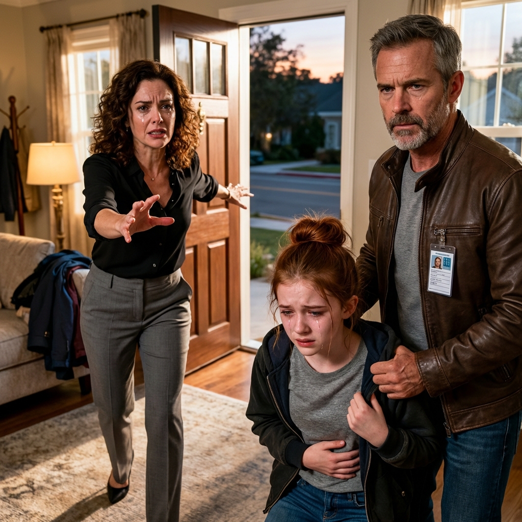 My teenage daughter suddenly felt terribly sick. My husband nervously offered to take her to the hospital and told me to stay home. But hours passed… and they never returned. Panicked, I contacted the authorities. Three days later, shocking new information surfaced about where they had gone. What I discovered next left me speechless…