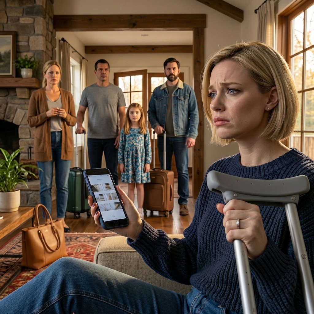 My sister and parents promised they would take care of me after a major surgery, but on the very day I was lying on the operating table, they quietly boarded a plane for a vacation; when I called asking for help, she snapped coldly, “Handle it yourself, we’re not your servants.”