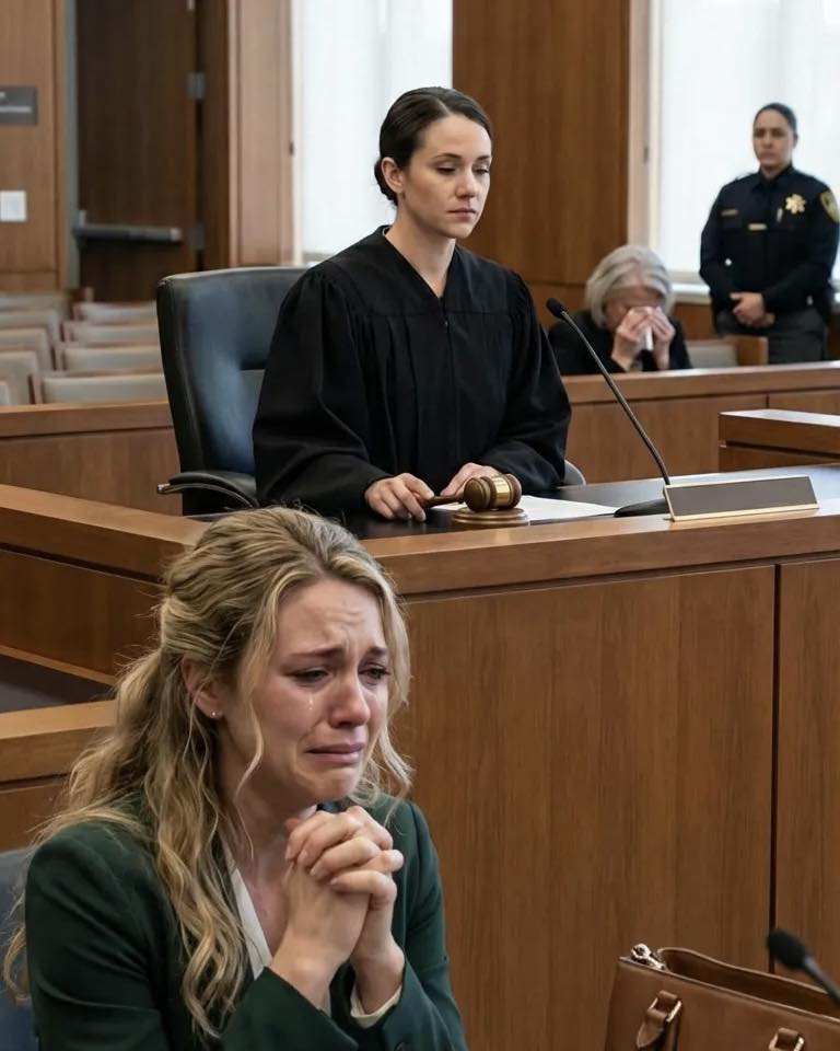 I never told my parents I was a federal judge. To them, I was still the “dropout failure,” while my sister was the golden child. Then she took my car and committed a hit-and-run. My mother grabbed my shoulders, screaming, “You have no future anyway! Say you were driving!” I stayed calm and asked my sister quietly, “Did you cause the accident and flee?” She snapped back, “Yes, I did. Who would believe you? You look like a criminal.” That was enough. I pulled out my phone. “Open the court,” I said. “I have the evidence.”