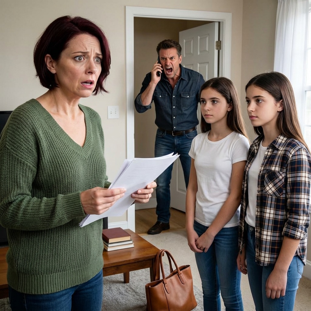 My Husband DRAINED Our Twin Daughters’ COLLEGE FUND And Vanished With His Mistress. I Was Devastated… Until The Girls Smirked And Said, “Mom, Don’t Worry. We Handled It.” Days Later, He Called Screaming After Discovering…