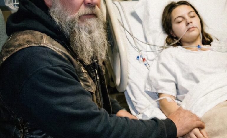 A Biker Came to See My Comatose Daughter for Six Months—I Never Expected the Truth