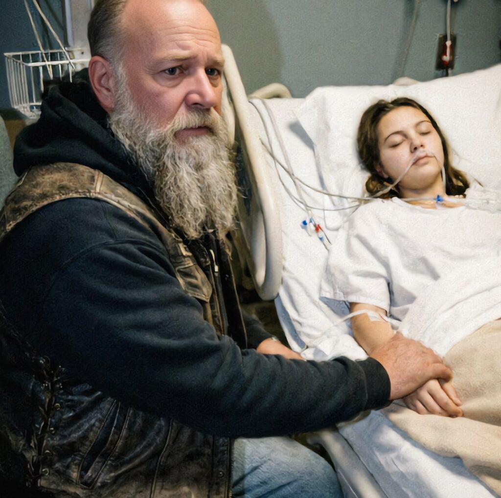 A Biker Came to See My Comatose Daughter for Six Months—I Never Expected the Truth