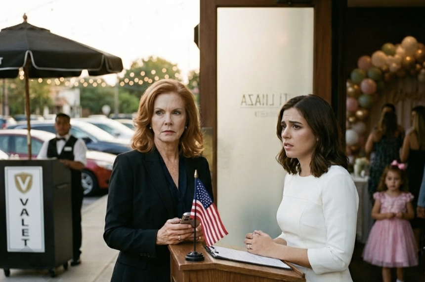 When I arrived at my granddaughter’s birthday dinner at the restaurant, the hostess leaned in and quietly said, “I’m sorry… your name isn’t on the reservation list.” I froze, because I’d quietly paid $5,000 to make sure tonight went smoothly. I didn’t argue, and I didn’t make a scene. I simply stepped aside, pulled out my phone, and calmly made one call, and suddenly the seating changed and someone had no choice but to step up and explain.