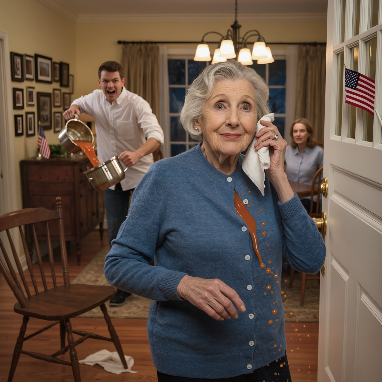 My son poured soup on my head because I asked for a second helping of food. I wiped my face and left. The next morning, his bank account was empty, and I had alread – News