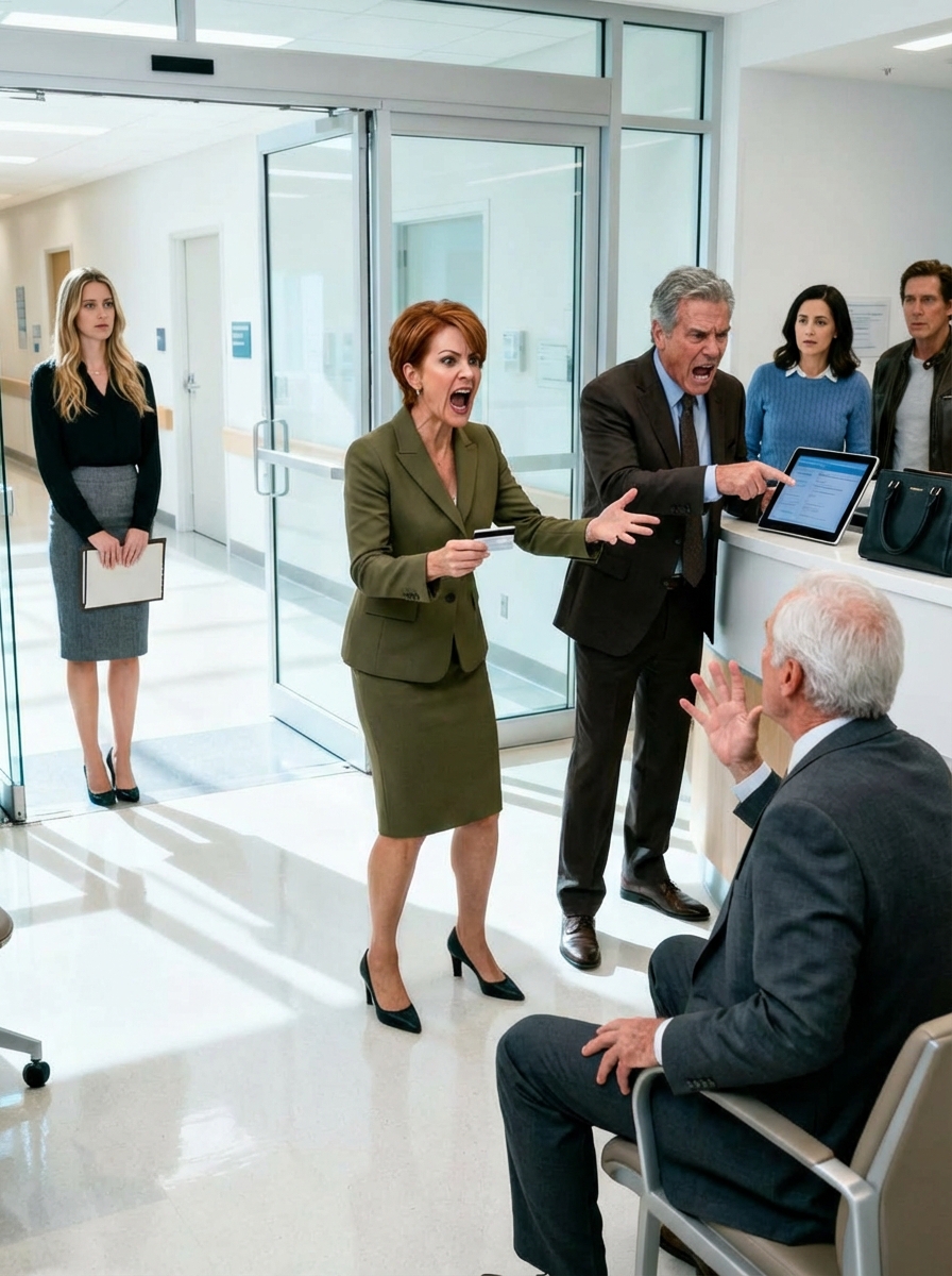 “YOU’RE NOT REAL FAMILY,” My Stepmom Said At My Dad’s Surgery. “WAIT OUTSIDE WITH THE OTHERS.” I Left. Two Days Later, Her Black Amex Declined. Then Her Mercedes Lease. Then The Country Club. My Dad Finally Asked His Accountant: “Why Is Everything Stopping?” “YOUR DAUGHTER CLOSED ALL THE TRUSTS.”