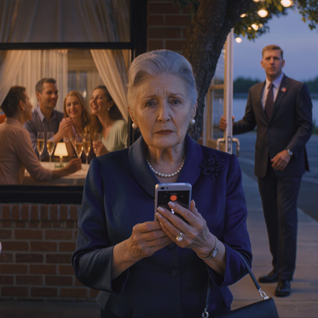 My son texted, ‘Dinner canceled,’ but when I arrived at the restaurant, I discovered they were secretly eating without me, and I was paying. I didn’t yell. I smiled, asked the manager for a minute, and brought a ‘surprise’ that made every fork stop in mid-air.