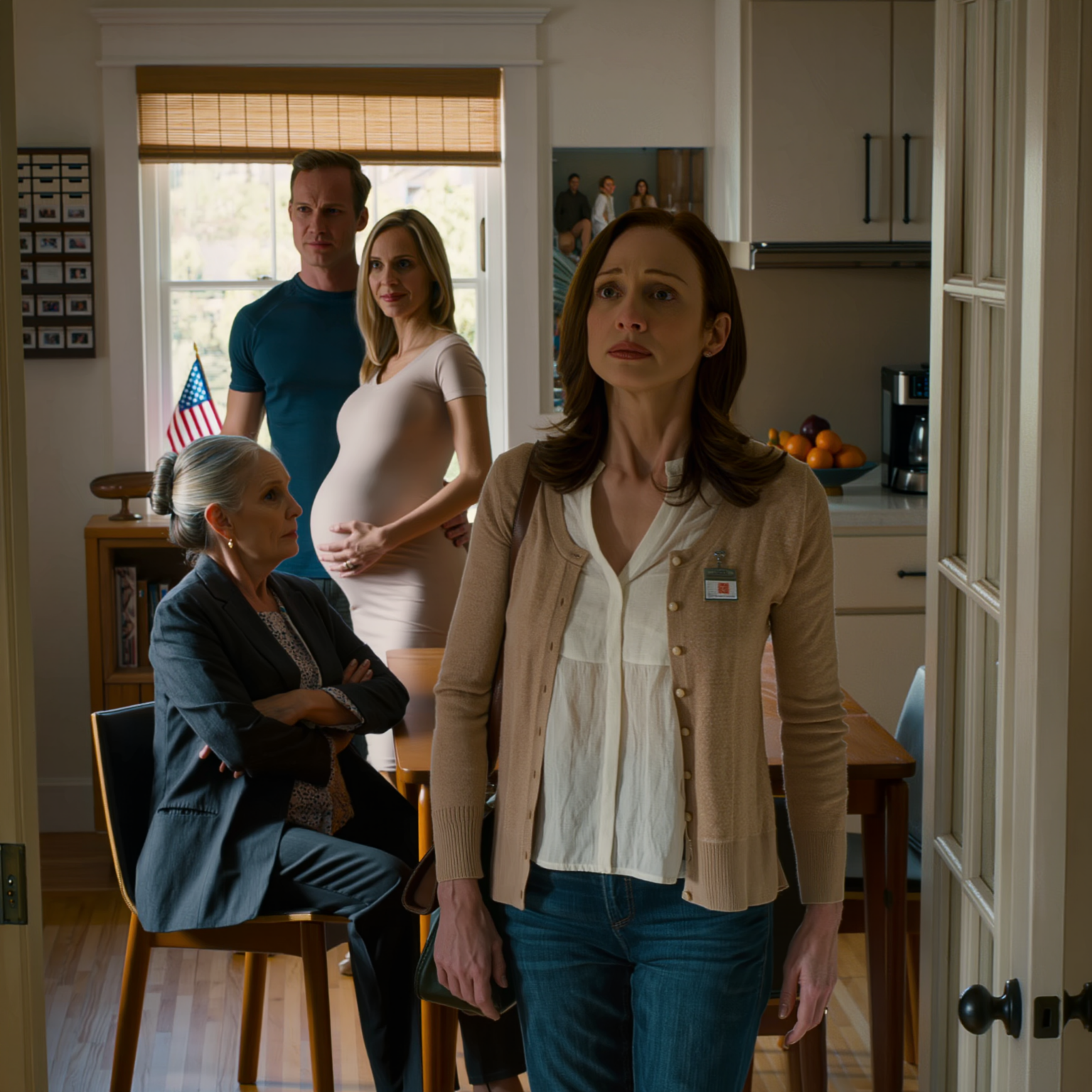 My mother-in-law had no idea I’m the one paying $5,600 a month in rent. Still, she told me to move out so my husband’s oldest son and his wife could “have space” to welcome their first baby. I didn’t argue, and I didn’t explain. The next morning, I called movers and started packing everything. She rushed to the door, staring at box after box—until the mover asked, right in front of her, “Ma’am, whose name is the lease under?” My mother-in-law… froze.