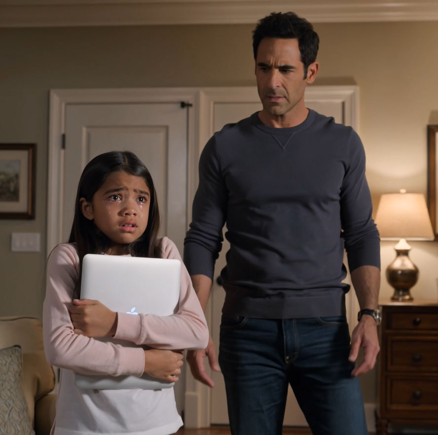 My mother-in-law decided my 9-year-old daughter should give her $1,600 MacBook to her cousin as a “gift,” then told her, “If you don’t know how to share, then maybe you shouldn’t call me Grandma anymore.” By midnight I found Grace on her bedroom floor wrapping the laptop, my husband was standing in the doorway with a look I had never seen before, and the family that had been leaning on his money for years had no idea the rules were about to change…