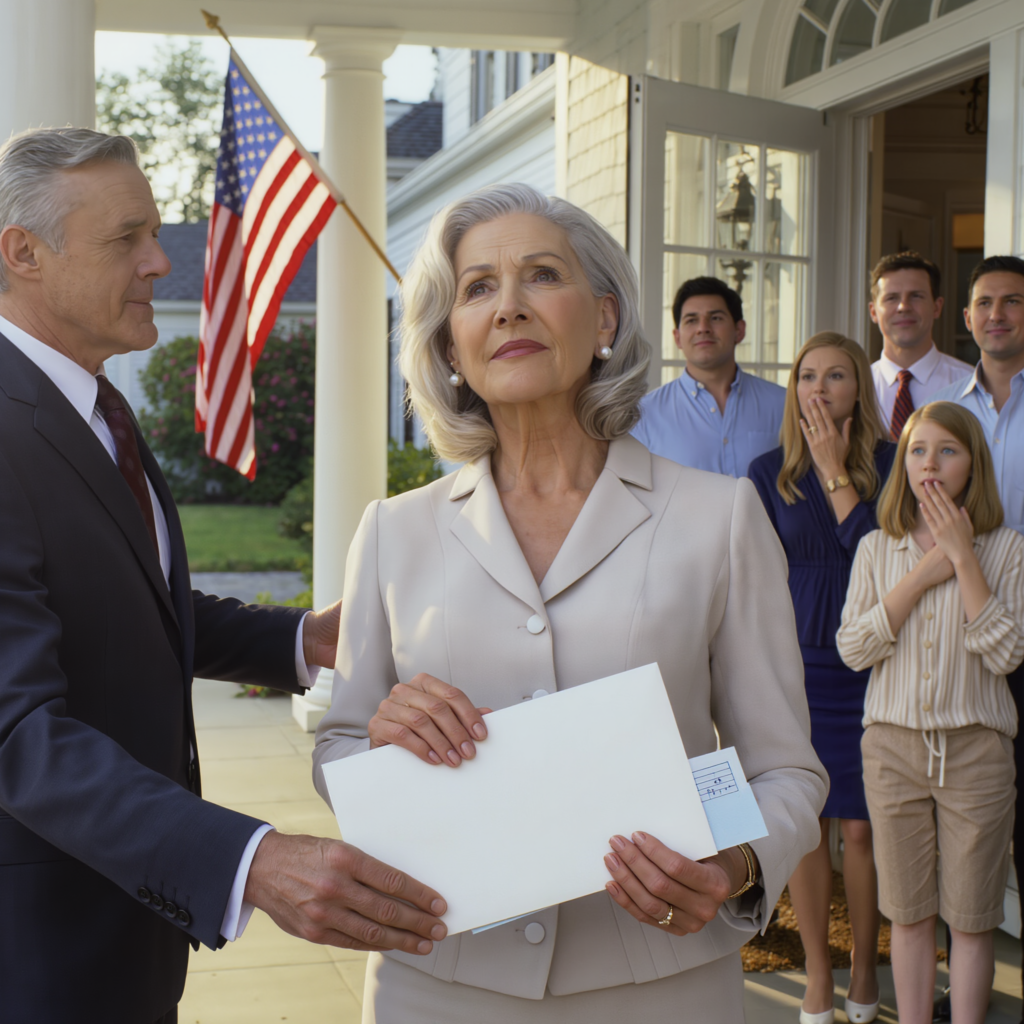 I pretended I was bankrupt and begged my own children for a place to sleep, but my wealthy kids slammed the door in my face like I was a stranger. Only my youngest son—a broke teacher everyone looks down on—took me in without hesitation, even whispering to his wife that he’d sell his wedding ring if he had to just to feed me. And the next morning, when my lawyer arrived and placed a one-hundred-million-dollar check in my hands…