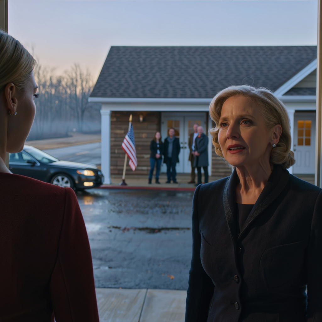 My wealthy grandmother spotted me and my 6-year-old daughter outside St. Bridg Family Shelter on a winter morning. She asked bluntly, “Why aren’t you living in your house on Hawthorne Street?” I froze. “What house?” Three days later, I showed up at an upscale family event, and my parents went pale when they saw my grandmother walk in with a stranger and a thick file.