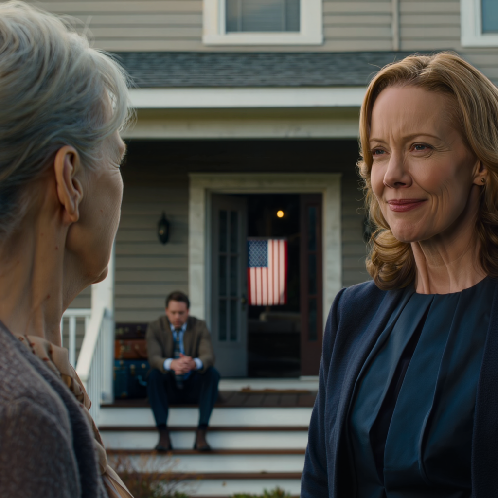 My son sold their house on Maple Street for $620,000, let his wife spend money like water, and then showed up with suitcases on my front porch in the suburbs as if I would just nod and let them move in — I said no, my daughter-in-law slapped me right in front of the neighbors, and just a few hours later, one call to my lawyer opened something they were completely unprepared to face.