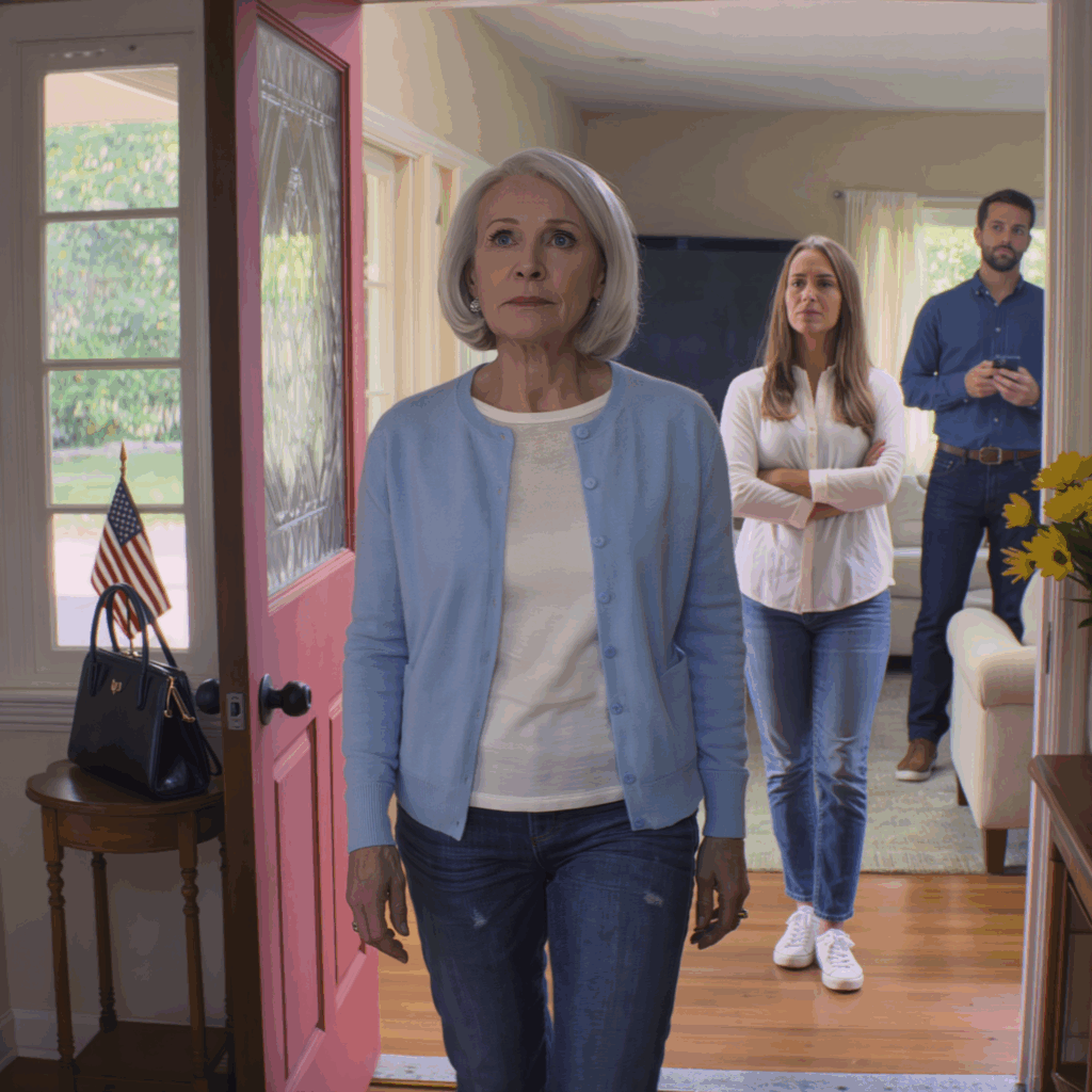 I changed all my bank information and transferred my retirement payments to a new card. My daughter and son-in-law were already sitting at home waiting, their faces flushed red with anger. ‘Do you know what you just did, he almost fainted at that ATM?!’ my daughter said through clenched teeth. I smiled slightly and answered with just one sentence. In that moment, everything changed.