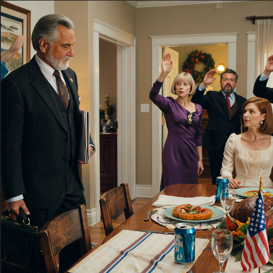 At Thanksgiving, my mom held a “family vote” to decide if I deserved to stay — and every relative raised a hand against me, until my uncle walked in with a folder he’d hidden for fourteen years.