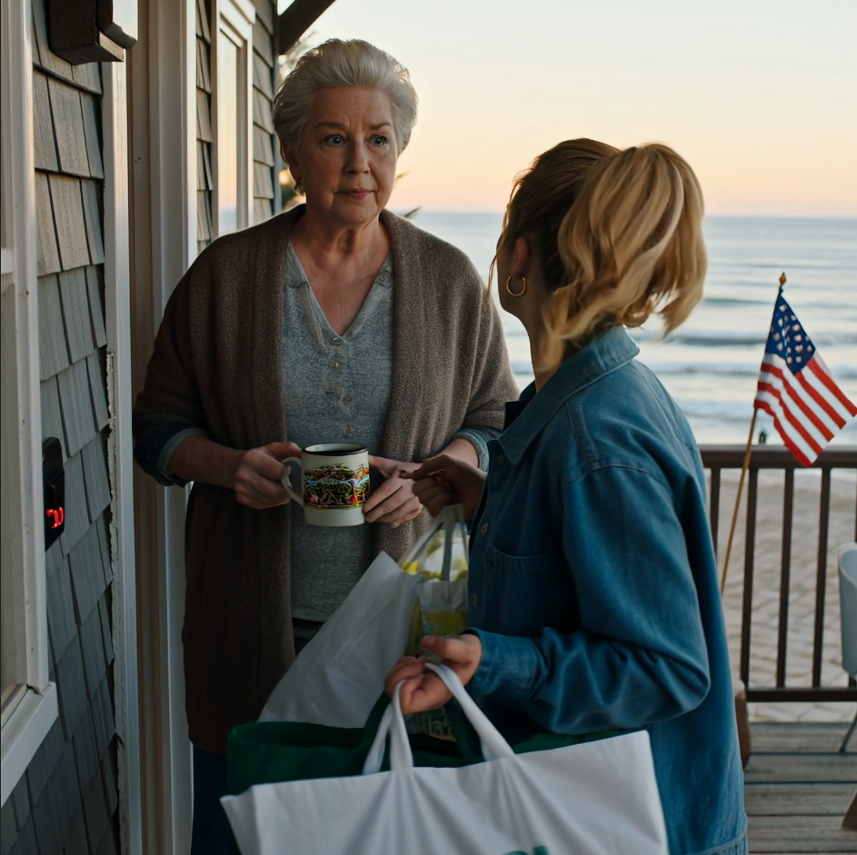 At breakfast my daughter-in-law called my beach house “excess inventory,” so by sunset I sold it—along with the smaller place she’d been calling “theirs,” and the look on her face made the whole ocean go quiet.